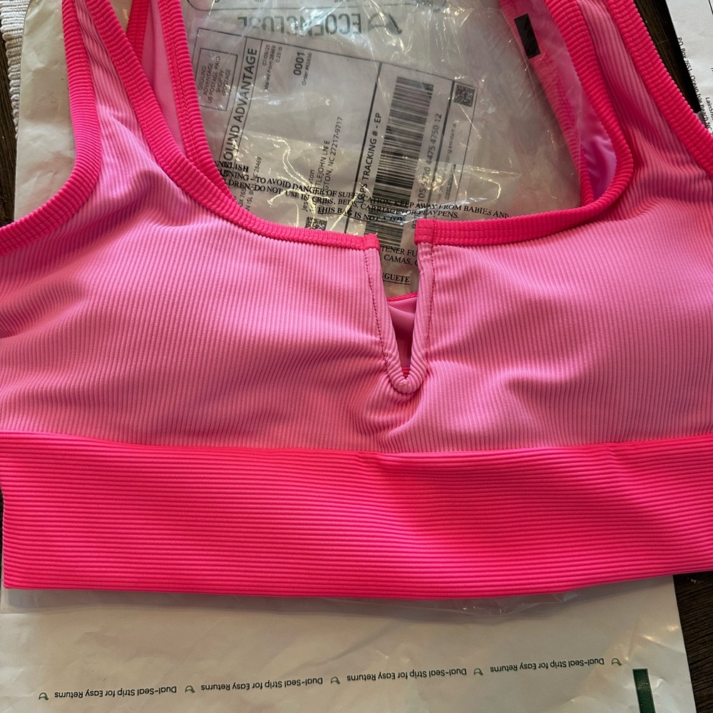 LainSnow Pink Bikini Swimwear